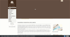 Desktop Screenshot of masseriamadonnadellarco.it